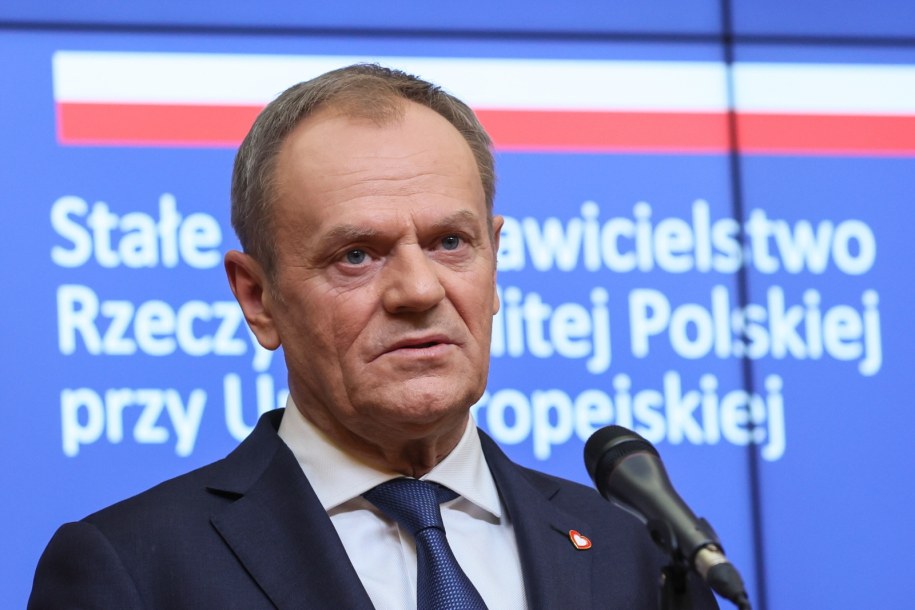 Donald Tusk /Leszek Szymański /PAP