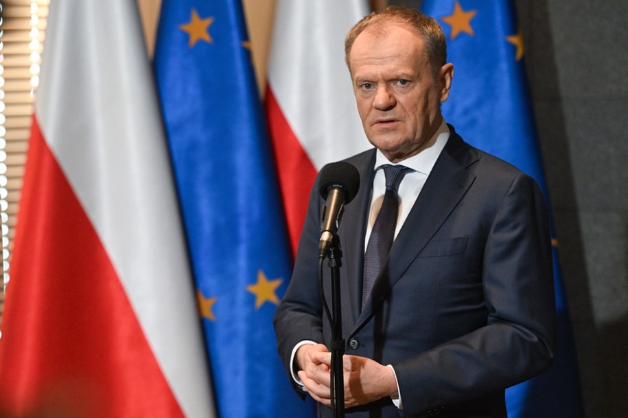 Donald Tusk / 	Radek Pietruszka   /PAP