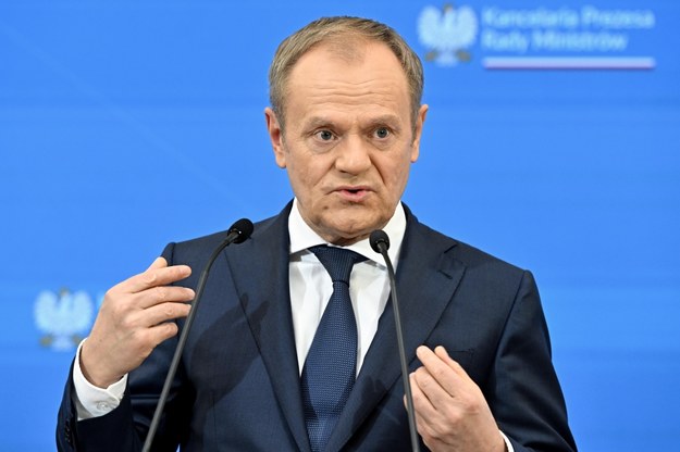 Donald Tusk / 	Radek Pietruszka   /PAP