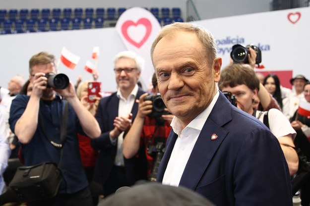 Donald Tusk /	Łukasz Gągulski /PAP