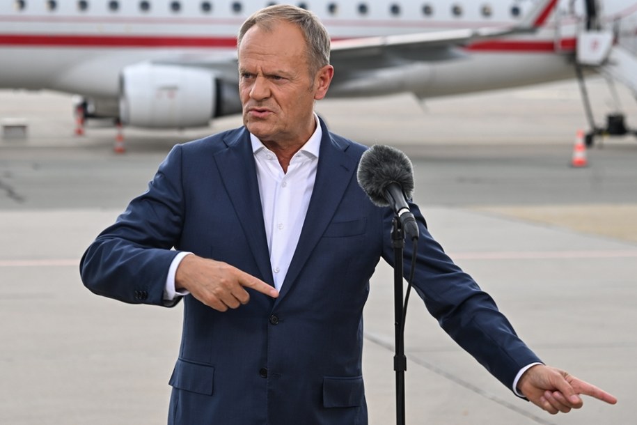 Donald Tusk / 	Radek Pietruszka   /PAP