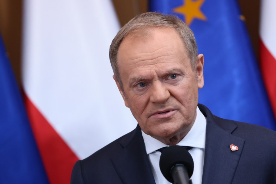 Donald Tusk /Leszek Szymański /PAP