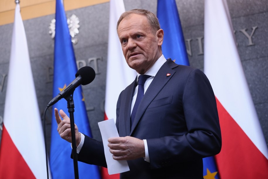 Donald Tusk /Leszek Szymański /PAP