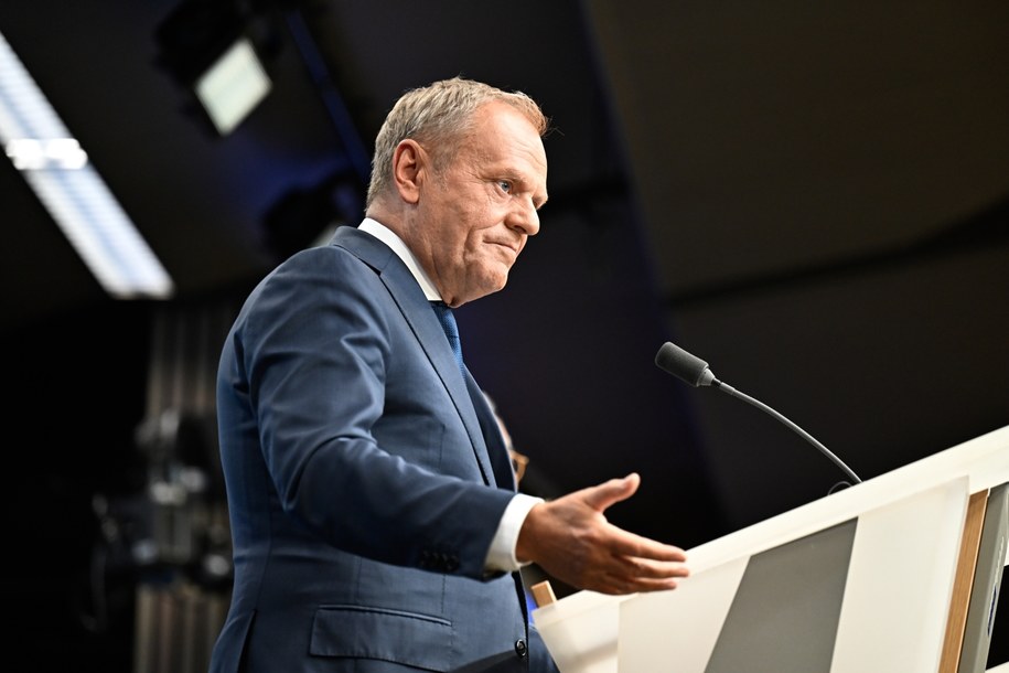 Donald Tusk / 	Wiktor Dąbkowski    /PAP