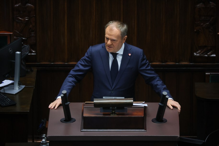 Donald Tusk /Leszek Szymański /PAP