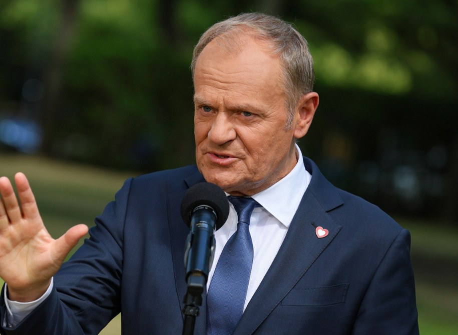 Donald Tusk /Paweł Supernak /PAP