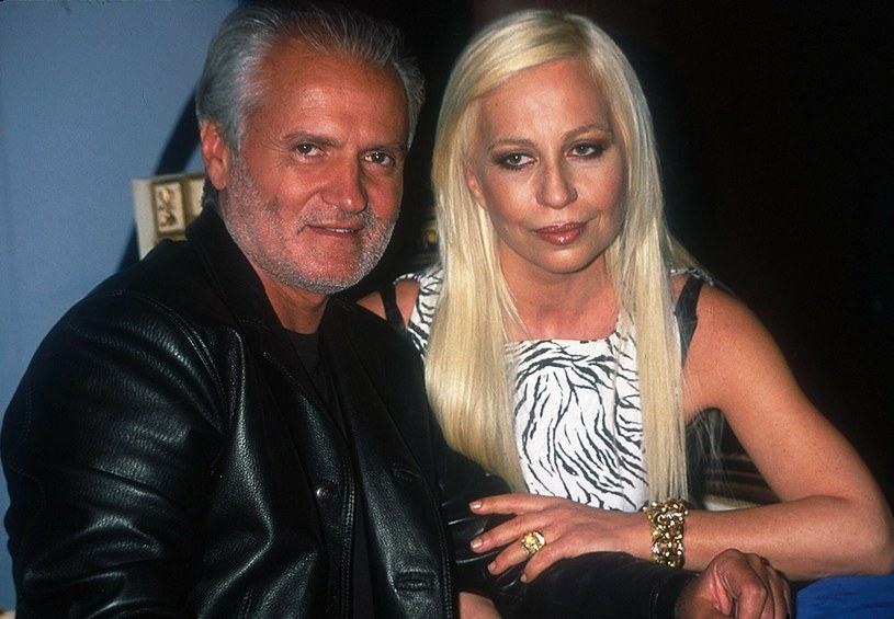 Donatella i Gianni Versace, 1996 rok /Bridgeman Images /East News