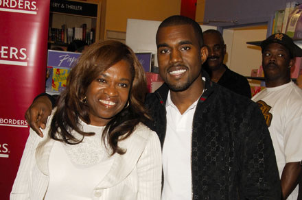 Donda West i Kanye fot. Ray Tamarra /Getty Images/Flash Press Media