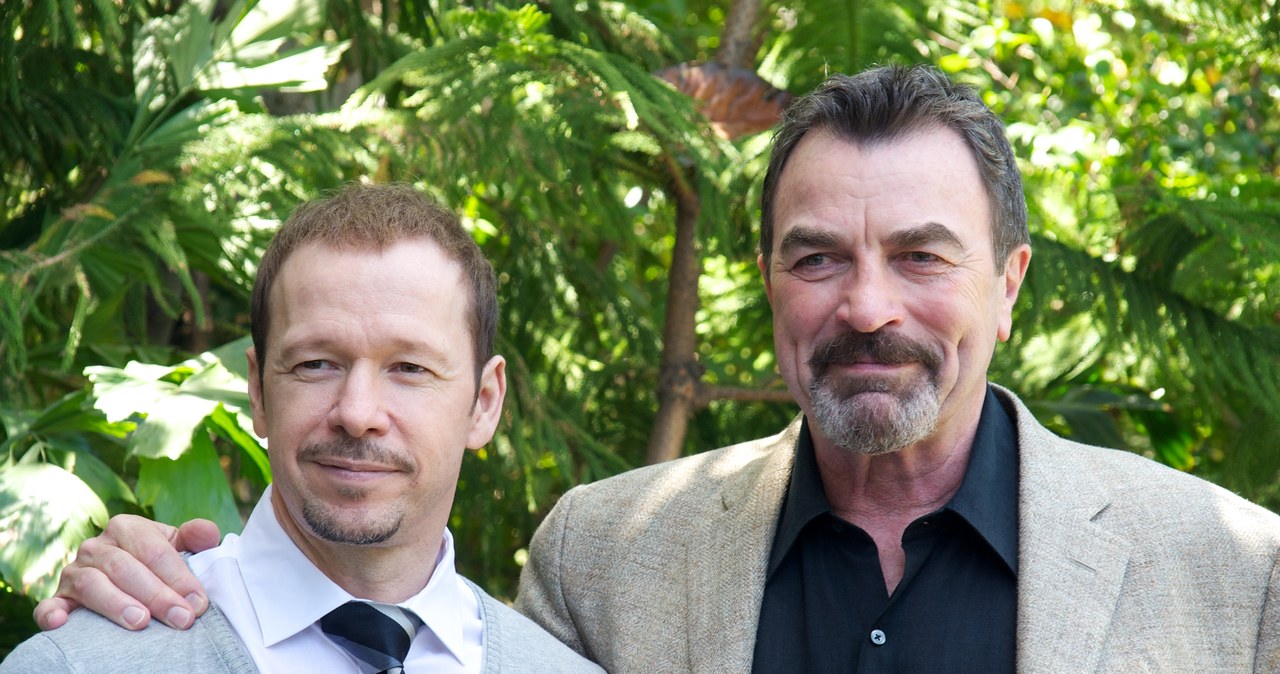 Donnie Wahlberg i Tom Selleck /Vera Anderson/WireImage /Getty Images