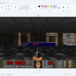 DOOM uruchomiony w programie… Paint. Tego jeszcze nie było!