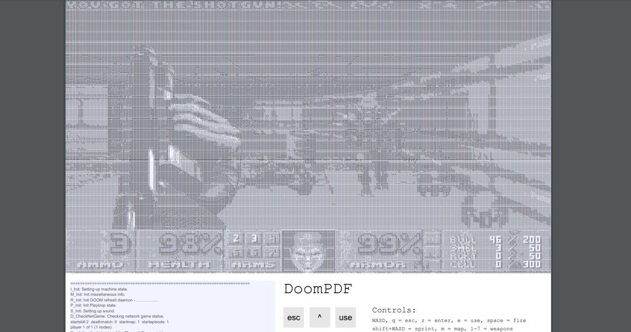 DOOM w pliku .pdf. Powstało dziwaczne i kreatywne wydanie gry /materiały prasowe