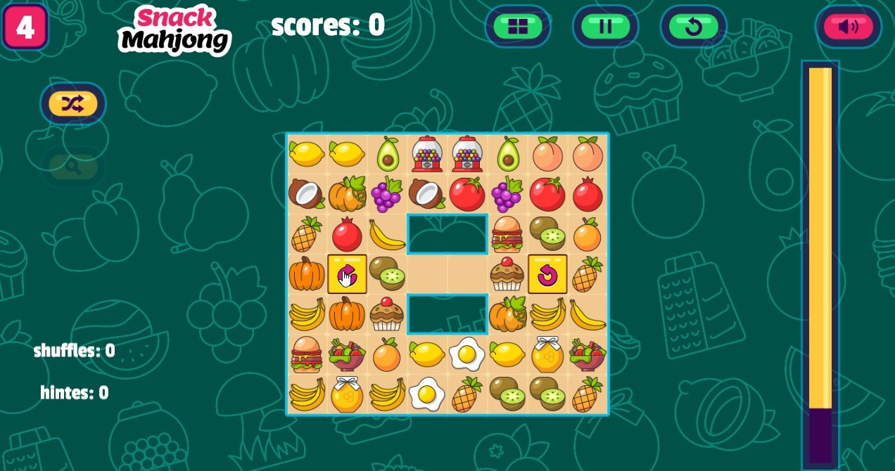 Dopalacz gry online za darmo Snack Mahjong /Click.pl