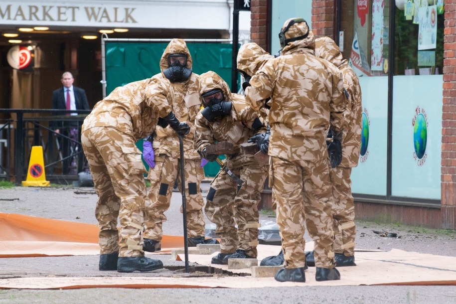 Doradca May: Brak podejrzanych w sprawie ataku na Skripala /CPL PETE BROWN / BRITISH MINISTRY OF DEFENCE/ HANDOUT /PAP/EPA