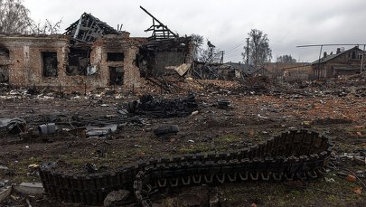 Doradca Zełenskiego: Rosjanie zniszczyli większość naszego przemysłu zbrojeniowego