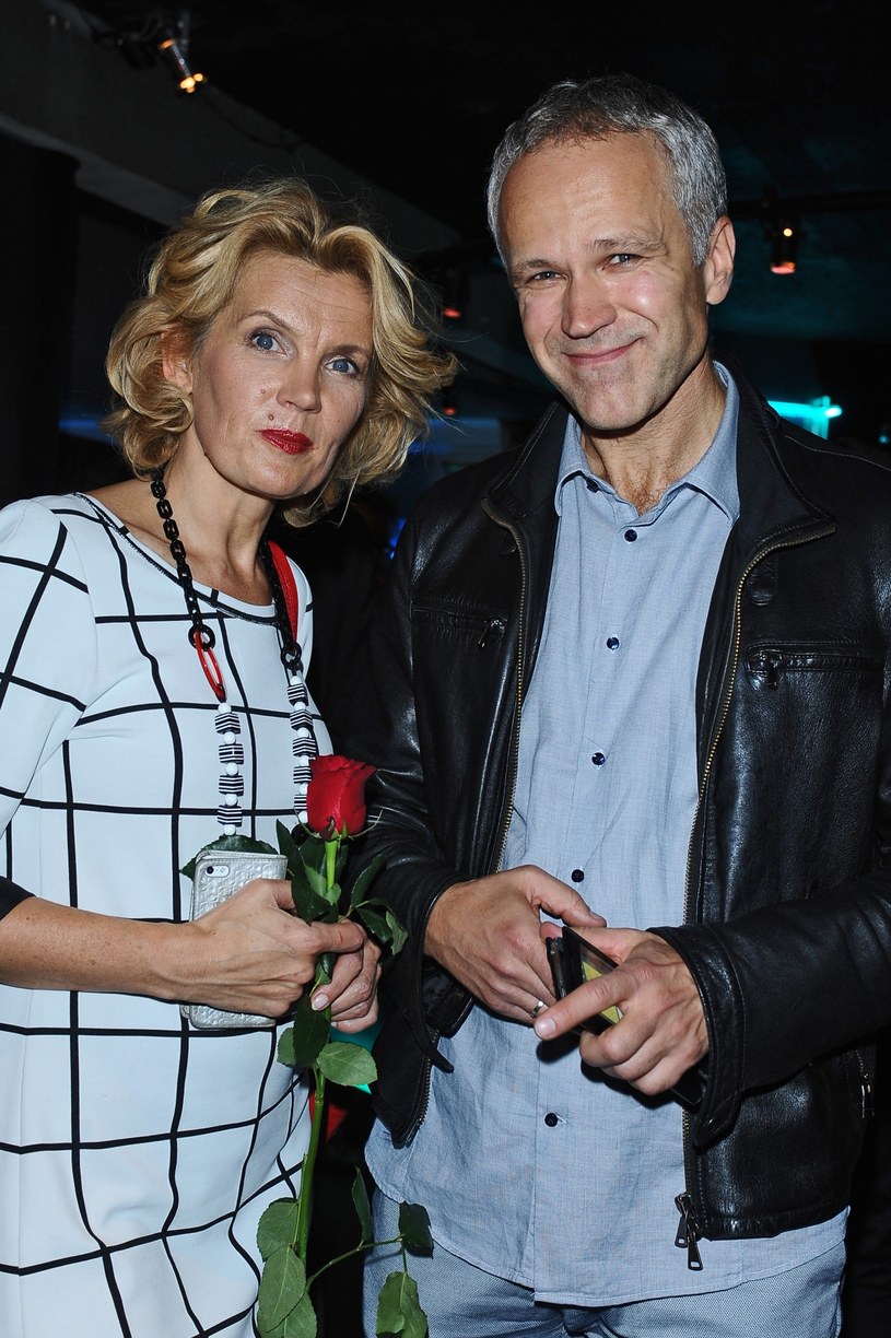 Dorota Chotecka i Radosław Pazura są zgodnym małżeństwem /Andras Szilagyi /MWMedia