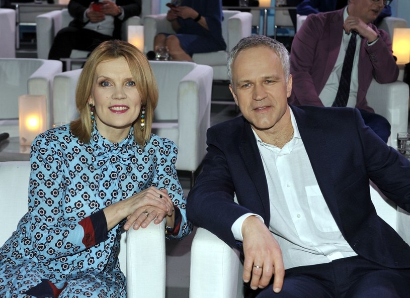 Dorota Chotecka i Radosław Pazura /Włodarski/REPORTER /East News