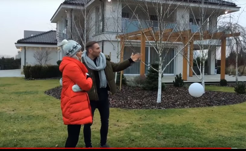 Dorota Gardias pokazała swój dom w programie Łukasza Jakóbiaka "Jak mieszkają gwiazdy?" /YouTube /materiał zewnętrzny