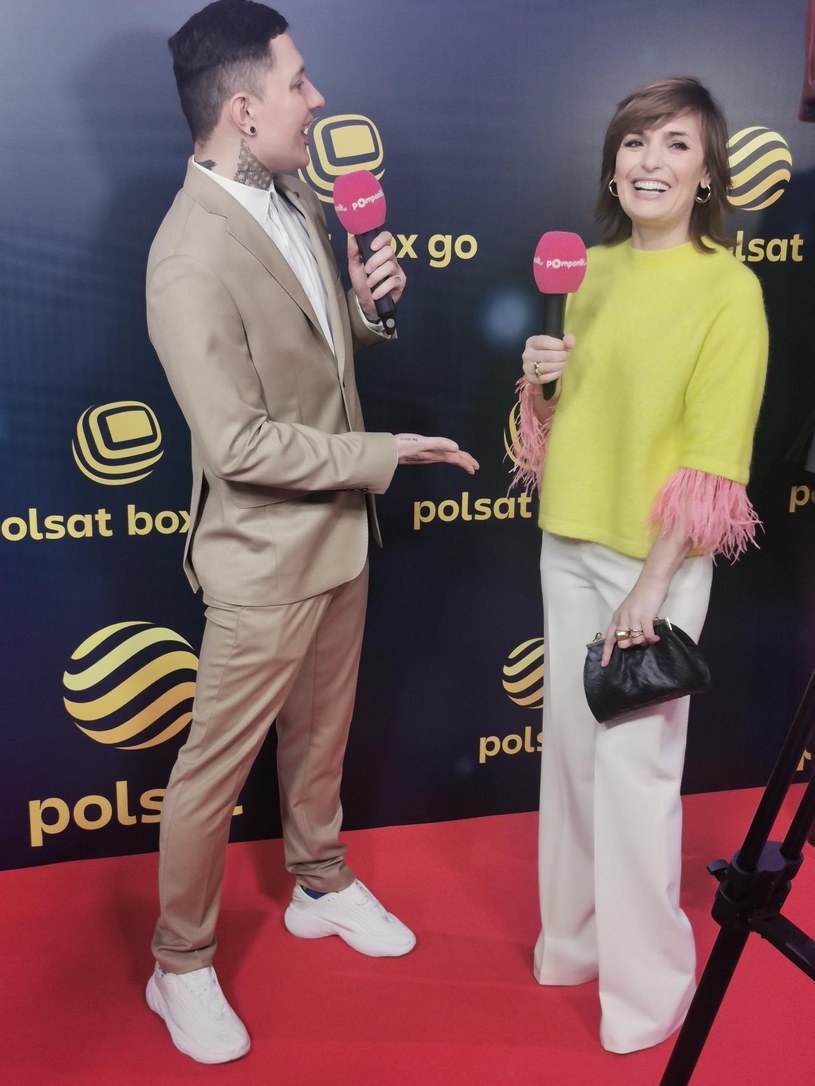 Dorota Gawryluk na wiosennej ramówce Polsatu /pomponik exclusive