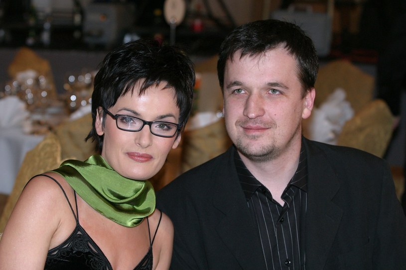 Dorota Gawryluk z mężem /- /East News
