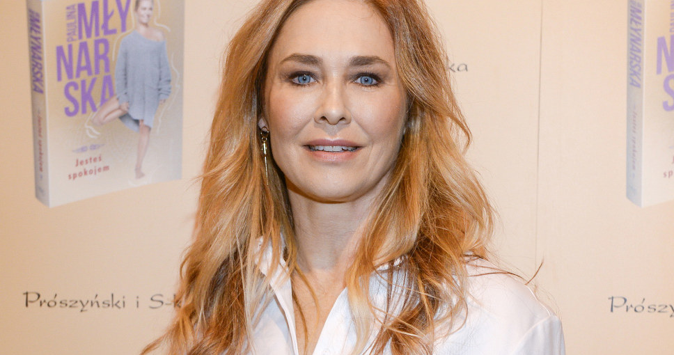 Dorota Naruszewicz wzruszona tańcem Barbary Bursztynowicz / Jacek Kurnikowski /AKPA