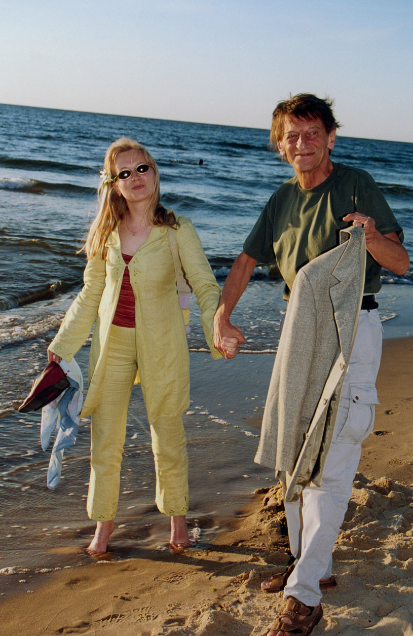 Dorota Segda i Stanisław Radwan, 2001 rok /Mikulski /AKPA