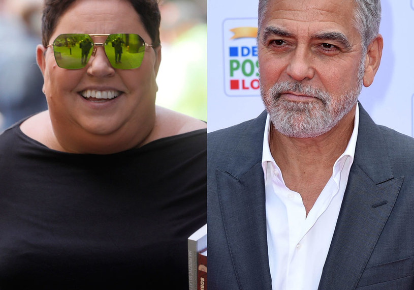 Dorota Wellman odmówiła George'owi Clooneyowi! /Gałązka/AKPA, Tristar Media/WireImage /Getty Images