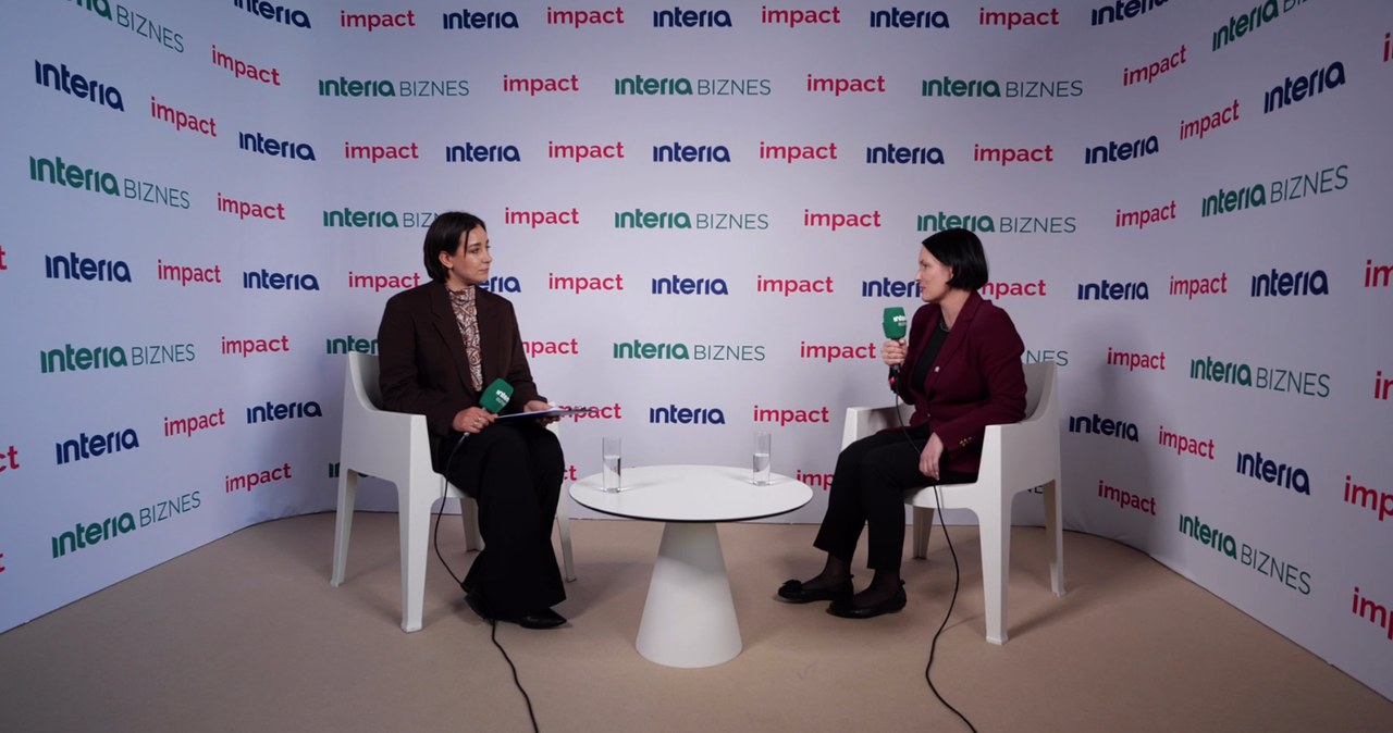 Dorota Zawadzka-Stępniak, prezes NFOŚiGW w rozmowie na Impact25 o programie "Czyste Powietrze" /INTERIA.TV /INTERIA.PL