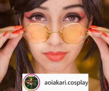 Doskonały cosplay Aoi Akari