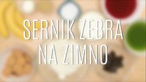 Doskonały przepis na sernik-zebrę na zimno