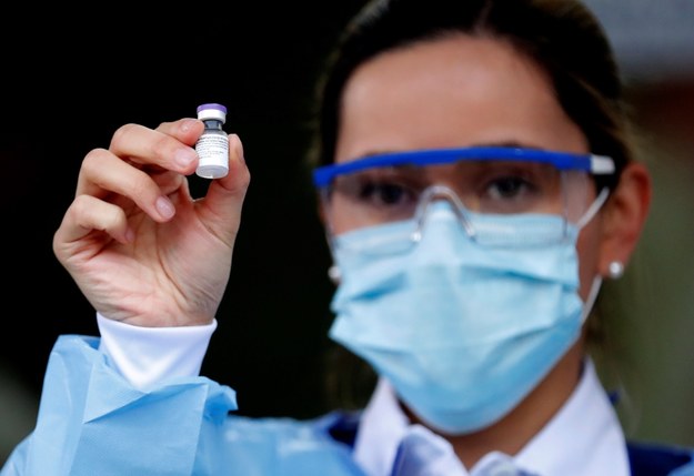 Dostawy szczepionki Pfizer/BioNTech dotarły ostatnio do Kolumbii /Mauricio Duenas Castaneda /PAP/EPA