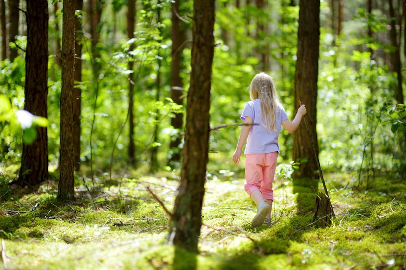 Dostęp do terenów zielonych może być ważny w zadbaniu o zdrowie psychiczne dzieci /123RF/PICSEL