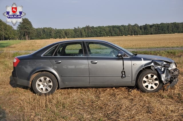 Doszło do zderzenia z Audi A4 /Informacja prasowa