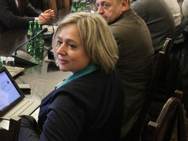 Dotychczasowa wicemarszałek Sejmu Wanda Nowicka podczas posiedzenia klubu RP /Paweł Supernak /PAP/EPA