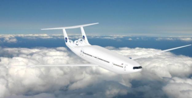 Double-bubble to kolejny pomysł na mniejsze zużycie paliwa przez lotnictwo cywilne.  Fot. MIT /materiały prasowe