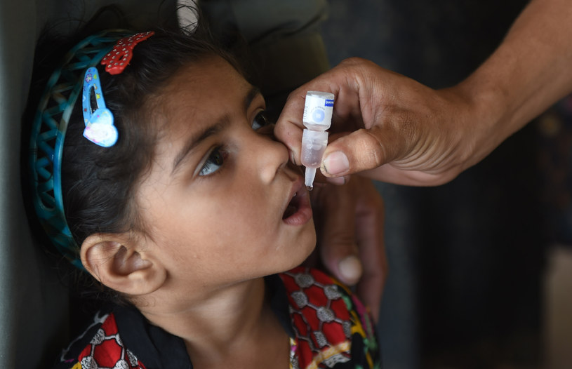 Doustne szczepionki przeciwko polio pozwolą całkowicie wyeliminować wirusa /AFP