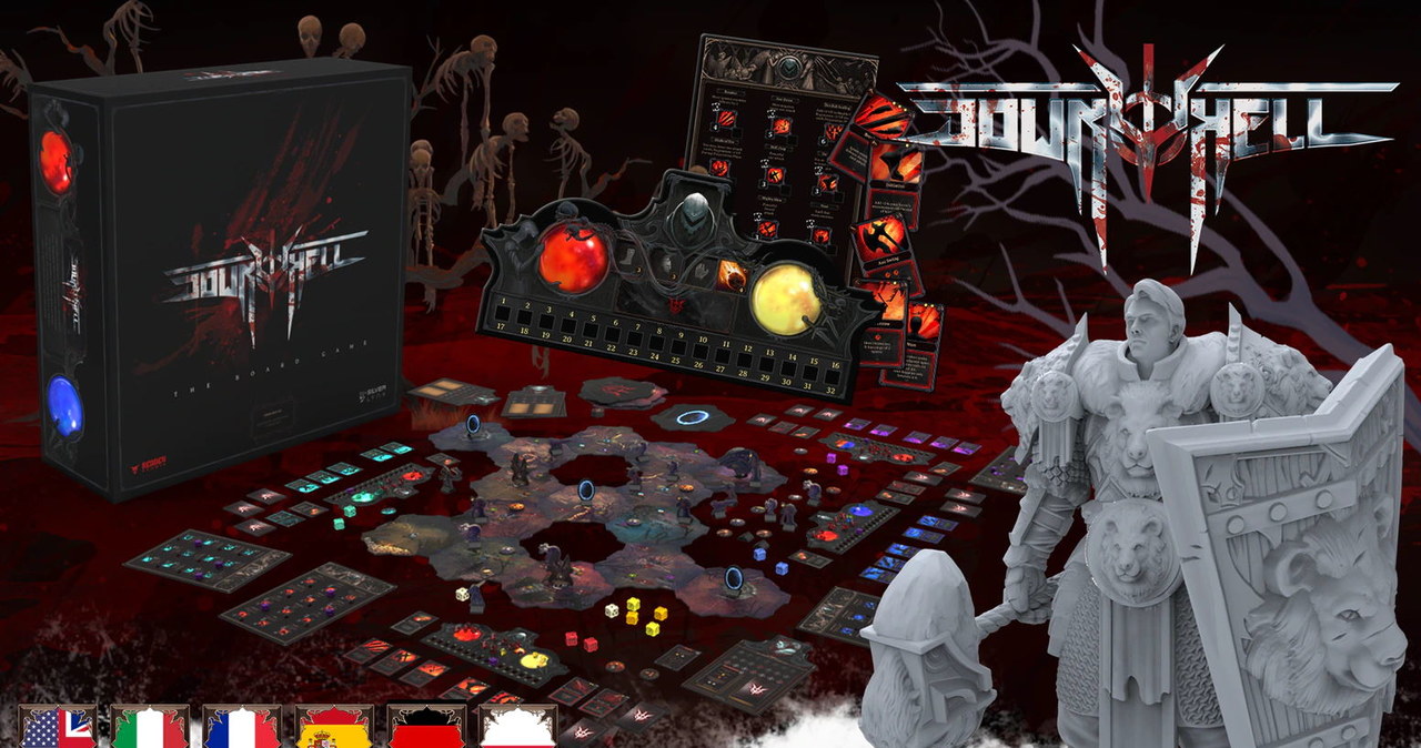 Down to Hell: The Board Game /materiały prasowe