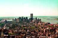 Downtown Manhattanu z World Trade Center /Encyklopedia Internautica
