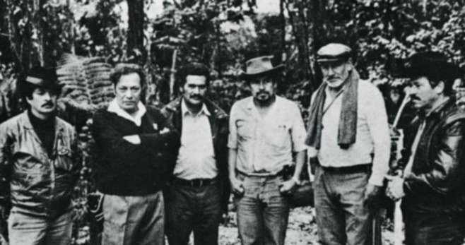 Dowódcy FARC w 1961 roku. Drugi z lewej Manuel Marulanda Vélez - założyciel bojówek /Getty Images/Flash Press Media