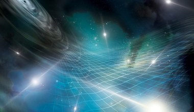 Dowody na istnienie tła fal grawitacyjnych. Supermasywne czarne dziury zakrzywiają czasoprzestrzeń 