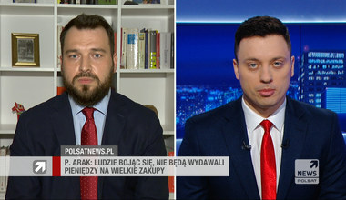 Dr Arak w "Gościu Wydarzeń" o polskiej gospodarce: Pierwszy kwartał będziemy mieli w recesji