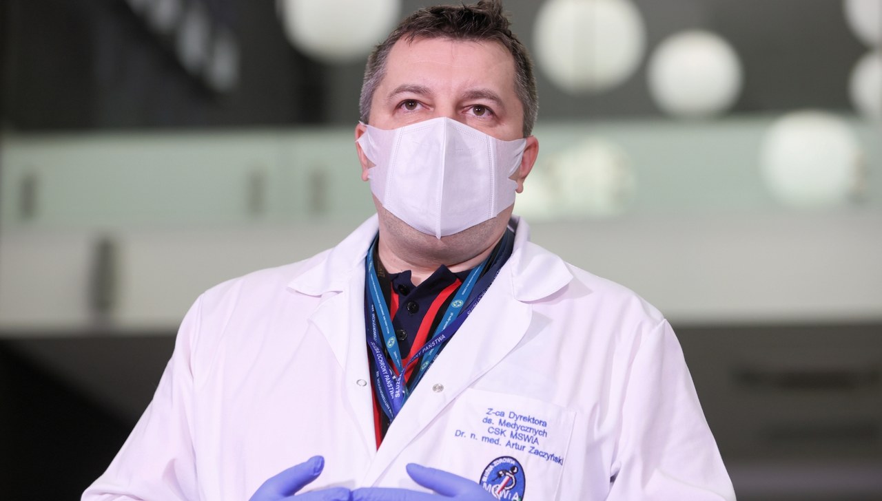 Dr Artur Zaczyński o wolnym tempie szczepień: Musimy się nauczyć taśmociągu