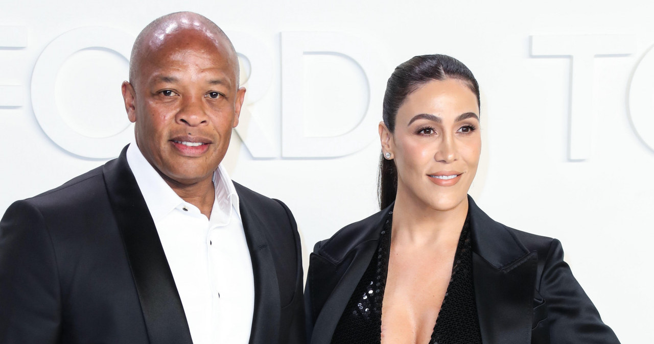 Dr. Dre i Nicole Young /ImagePressAgency/face to face/FaceToFace/REPORTER /Reporter