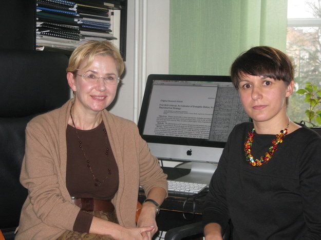 Dr hab. Grażyna Jasieńska (po lewej) i dr Ilona Nenko /Grzegorz Jasiński /RMF FM