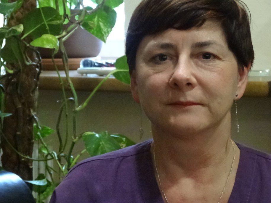 Dr Irena Milaniak - pielegniarka koordynująca /Grzegorz Jasiński /RMF FM