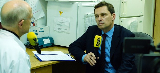Dr Meder i Krzysztof Ziemiec /Michał Dukaczewski /RMF FM