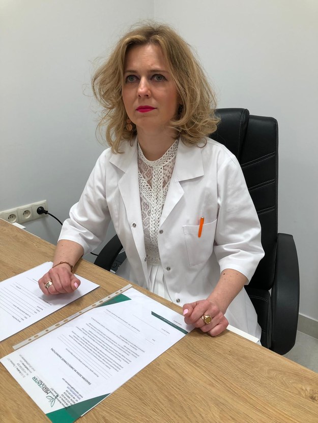 Dr n. med. Natalia Ryszawa-Mrózek - reumatolog, specjalista chorób wewnętrznych /materiały prasowe /