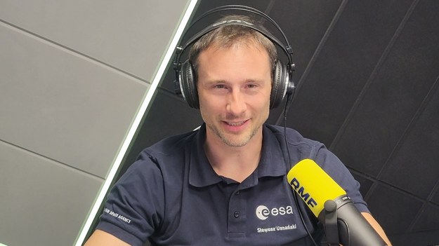 Dr Sławosz Uznański - ESA /Fot. Beniamin Piłat /RMF FM