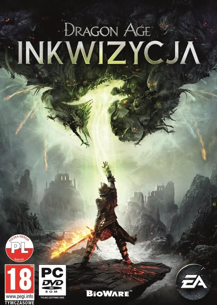 Dragon Age: Inkwizycja - polska okładka gry /materiały prasowe