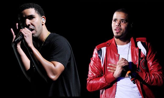 Drake i J. Cole nie popisali się (fot. Kevin Winter) /Getty Images/Flash Press Media