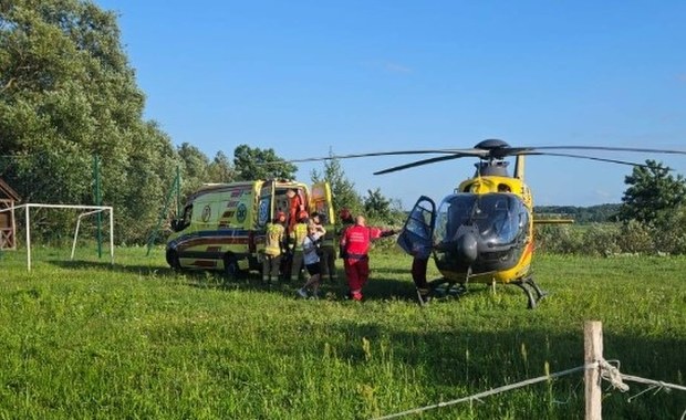 Dramat na drodze: Motocyklista potrącił dwie 6-letnie dziewczynki 